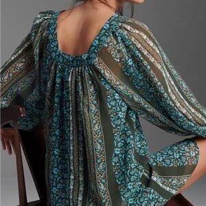 Anthropologie Boho Dress. NEW without Tags . Size MP